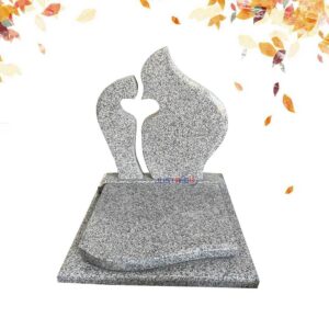 Wholesale Custom Gray Granite Cremation Headstones